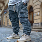 Breathable Drawstring Cargo Pants