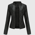 Giorgina | Elegante Chaqueta de Cuero para Mujer