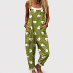 Comfortable Printed Jumpsuit