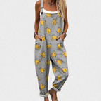 Comfortable Printed Jumpsuit