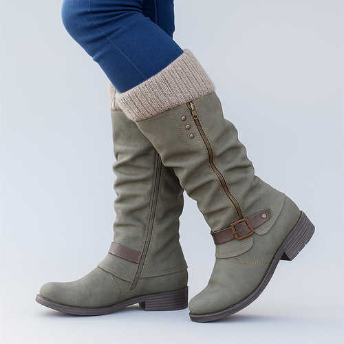Bonnie | Botas elegantes con hebilla y soporte