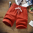 Lightweight Casual Bermuda Shorts with Adjustable Drawstring