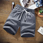 Lightweight Casual Bermuda Shorts with Adjustable Drawstring