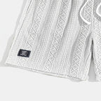 Ale - Pantalones Cortos Con Cintura Ajustable Con Cordón