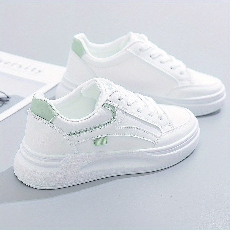 Lucía | Zapatillas Blancas Chic, Ligeras y Cómodas
