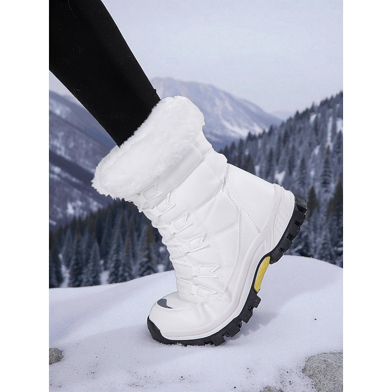 Annabel | Botas de invierno con borde de pelo