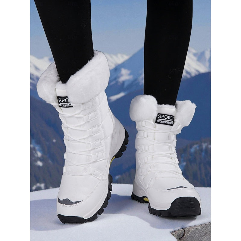 Annabel | Botas de invierno con borde de pelo