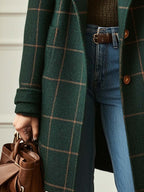 Jennifer | Plaid Wool Coat