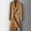 Henry | Men's Double-Breasted Tailored Long Wool Trench Coat