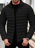 Elijah | Men's lightweight quilted zip-up jacket