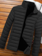 Elijah | Men's lightweight quilted zip-up jacket