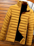 Elijah | Men's lightweight quilted zip-up jacket