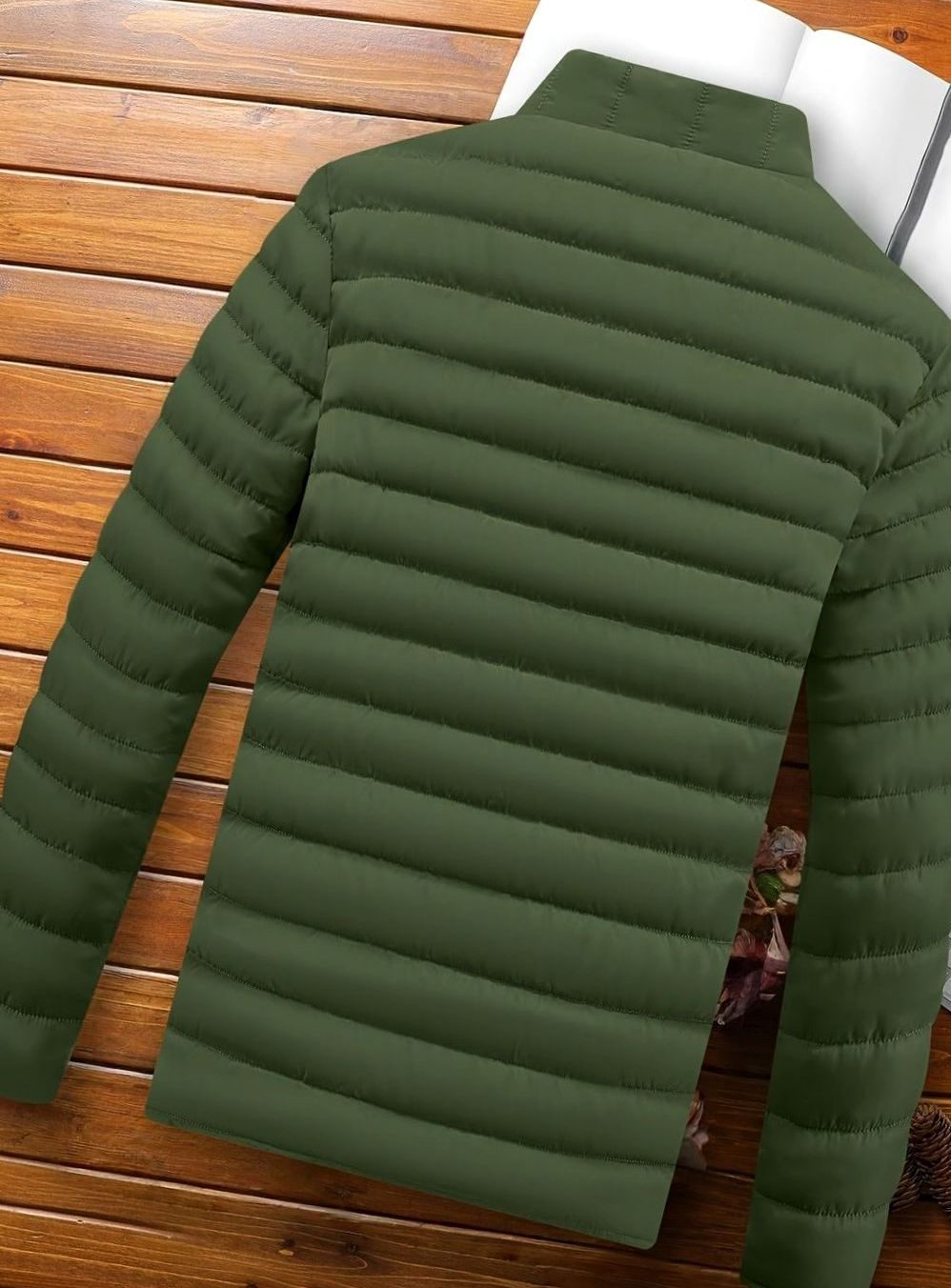 Elijah | Men's lightweight quilted zip-up jacket