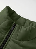 Elijah | Men's lightweight quilted zip-up jacket