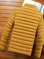 Elijah | Men's lightweight quilted zip-up jacket
