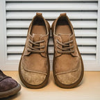 Daniel | Men's Orthopedic Padded Leather Lace-Up Casual Shoes
