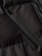 Alexander | Chaqueta de invierno acolchada de hombre con capucha, puños de canalé y cremallera