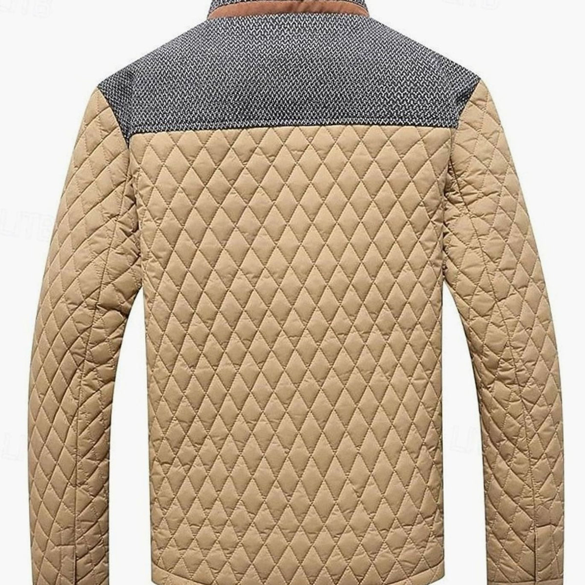 Jackson | Chaqueta acolchada de hombre con cuello alto y botones