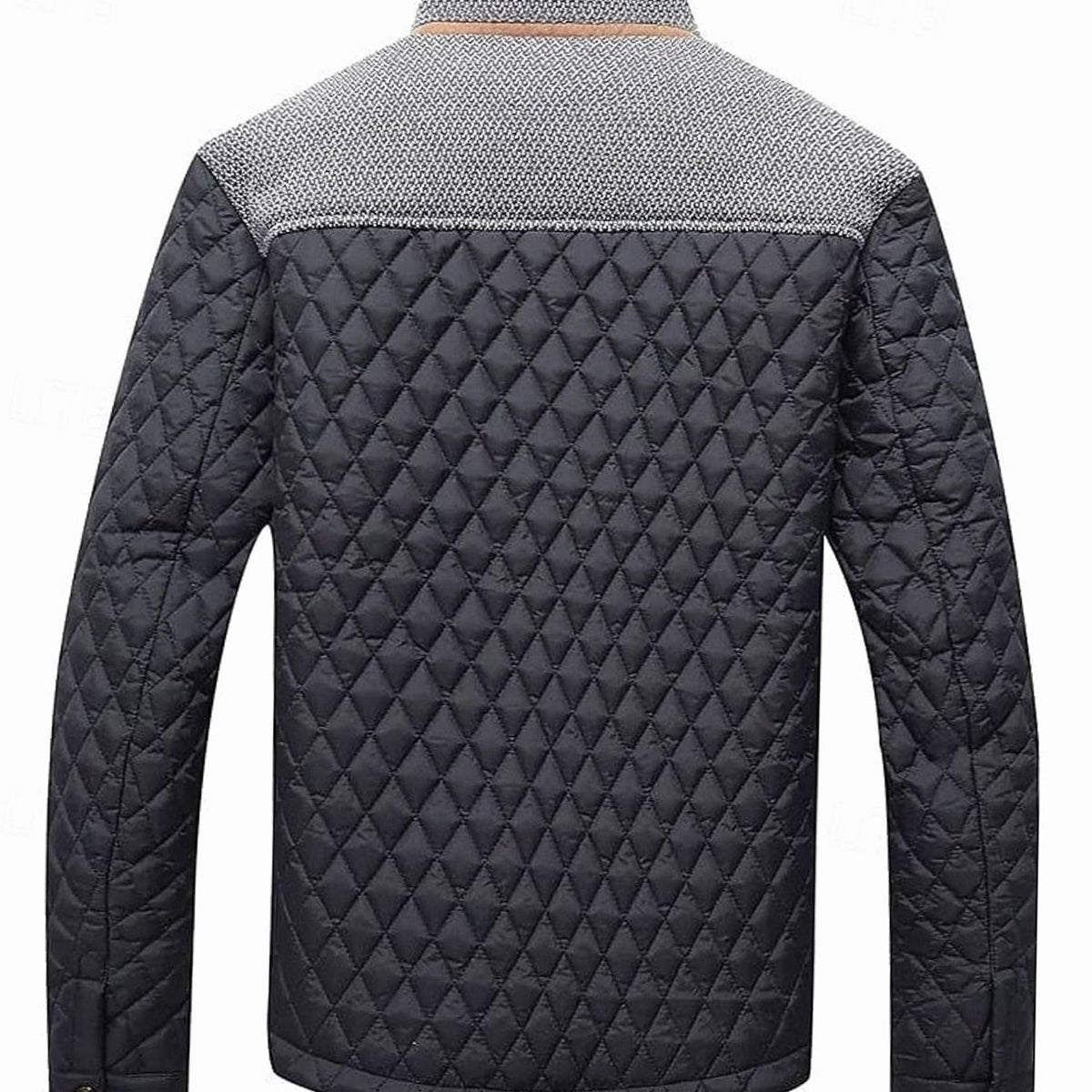 Jackson | Chaqueta acolchada de hombre con cuello alto y botones