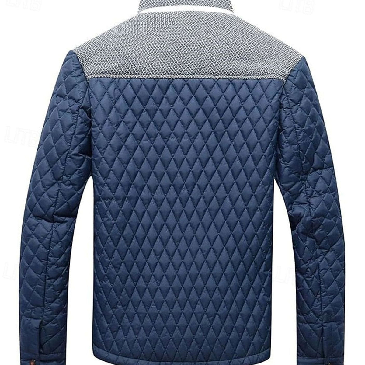 Jackson | Chaqueta acolchada de hombre con cuello alto y botones
