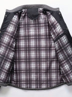 Elijah | Lightweight men's quilted jacket with high neck and zip