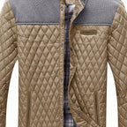 Elijah | Lightweight men's quilted jacket with high neck and zip