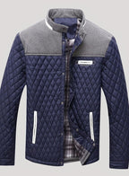 Elijah | Lightweight men's quilted jacket with high neck and zip