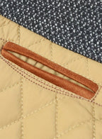 Elijah | Men's insulated quilted jacket with high collar and snap buttons