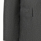 Sebastian | Men's Single-Breasted Wool Trench Coat