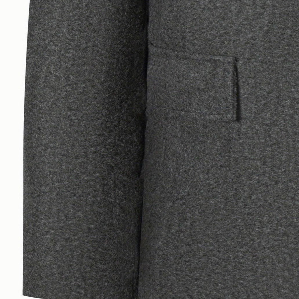 Sebastian | Men's Single-Breasted Wool Trench Coat