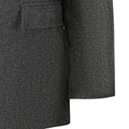 Sebastian | Men's Single-Breasted Wool Trench Coat