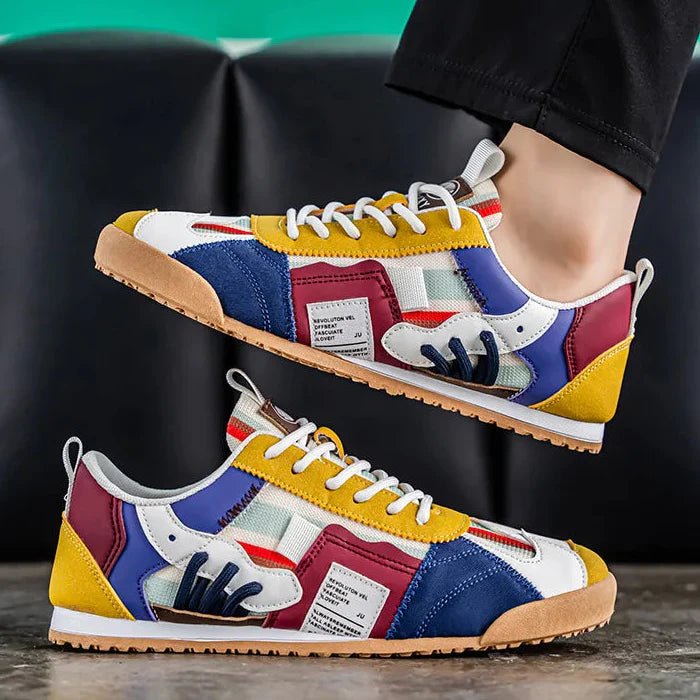 Daniel | Men's Suede and Mesh Trail Sneakers