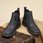Daniel | Botines Chelsea Estilo Western sin Cordones para Hombre