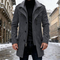 Sebastian | Gabardina de Lana con Doble Botonadura y Corte Sastre para Hombre
