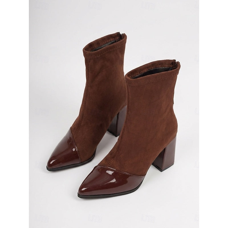 Bernadette | Botines elegantes con puntera