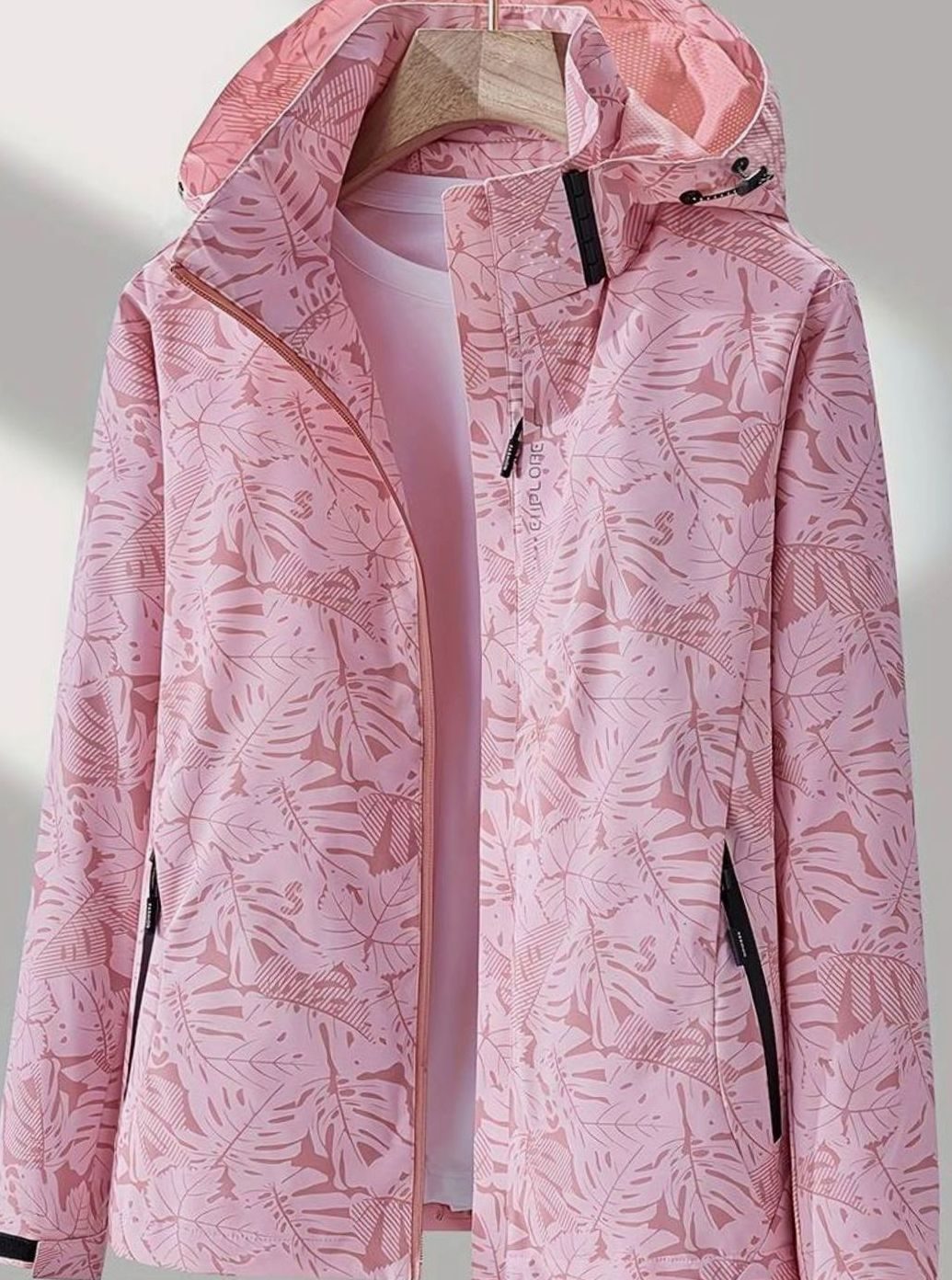 Harper | Chaqueta Impermeable, Cortavientos y Ligera con Capucha para Mujer