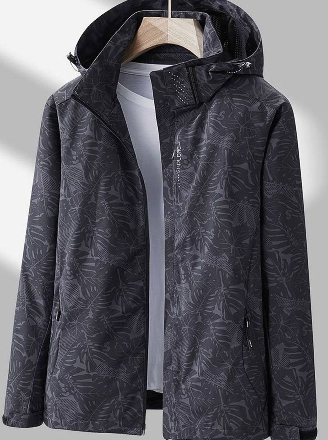 Harper | Chaqueta Impermeable, Cortavientos y Ligera con Capucha para Mujer