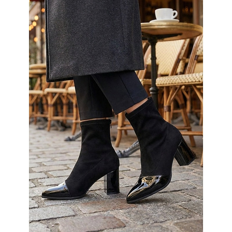 Bernadette | Botines elegantes con puntera